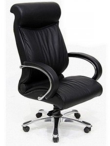 Белое кресло руководителя «CHAIRMAN СН-420»