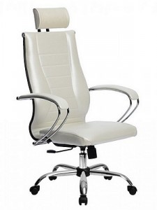 Чёрное кресло руководителя «МЕТТА Комплект35 Ch ов» - вид 1